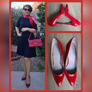 Charles by Charles David Gorgeous Red Pumps, Size 8.5M